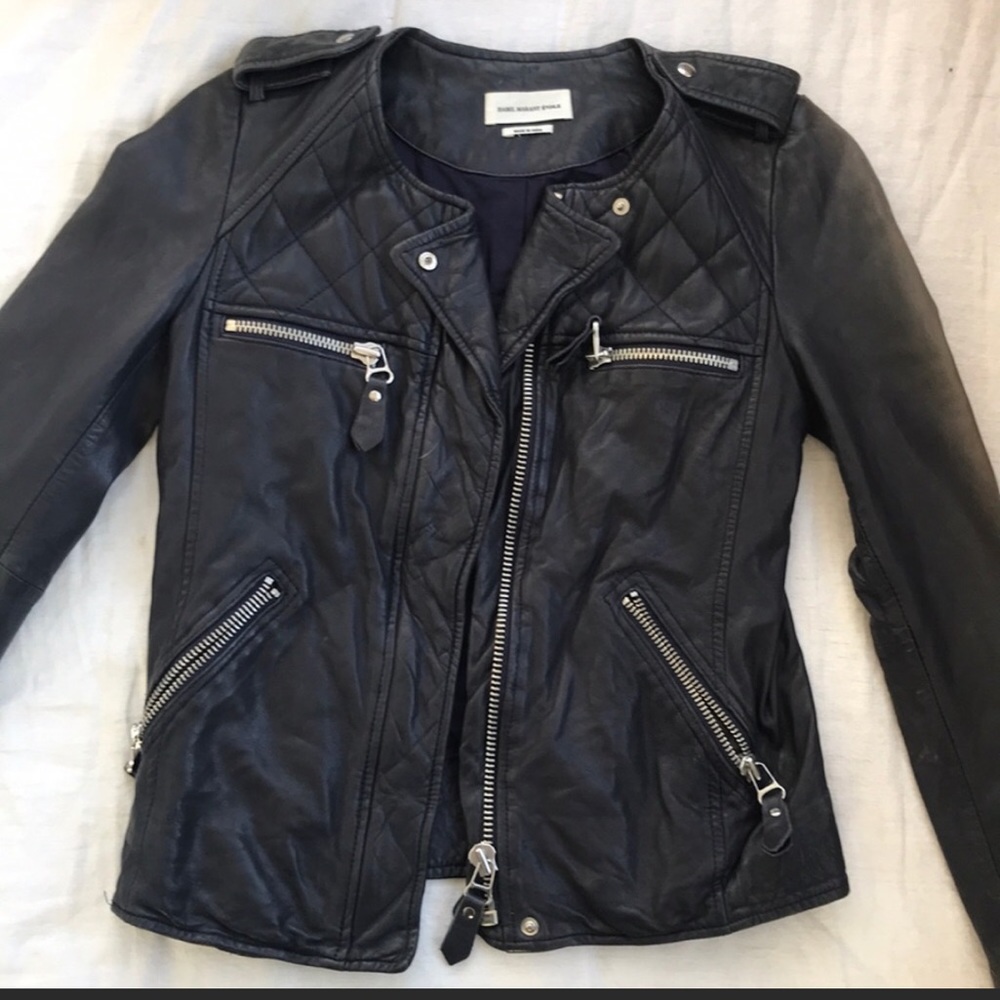 Isabel Marant Etoile Kady Leather Jacket